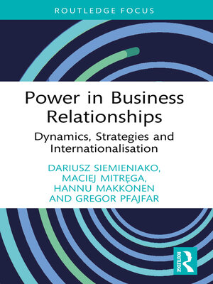 cover image of Power in Business Relationships